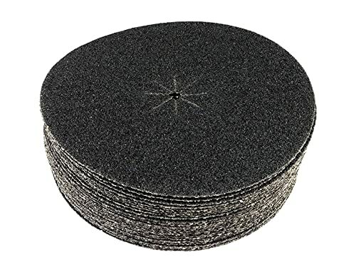 Starcke Premium 7 Inch Slotted Edger Floor Sanding Discs 8 Slots 5/16″ Hole