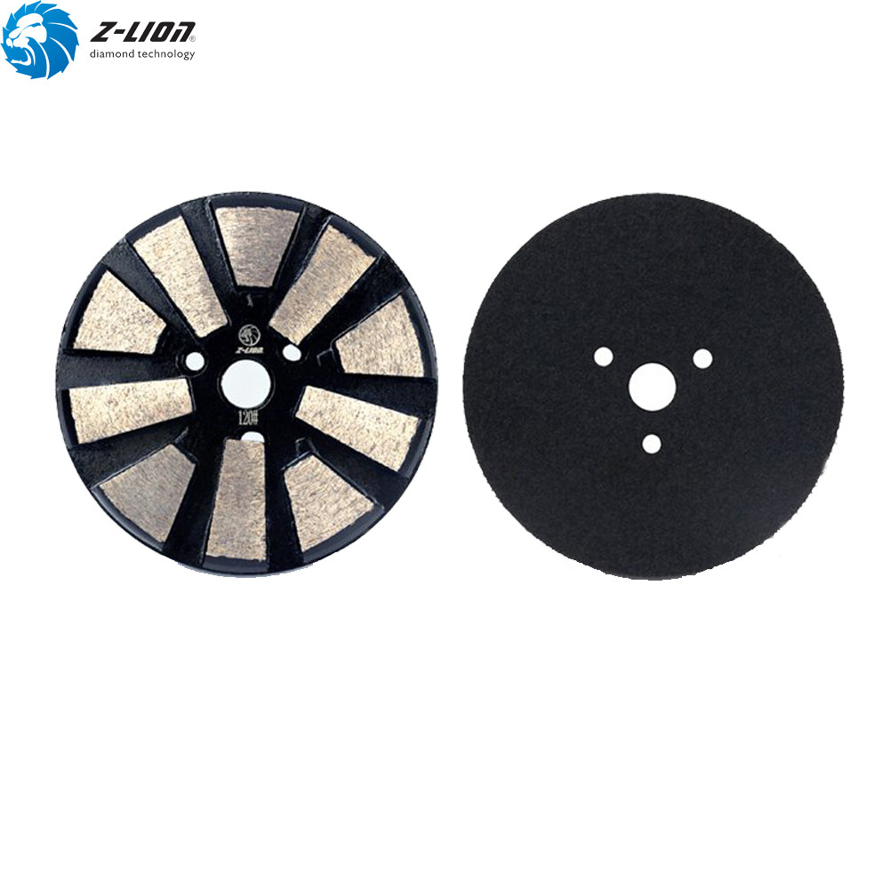 3″ 10 Segments Metal Bond Diamond Grinding Polishing Pad Concrete Marble Granite
