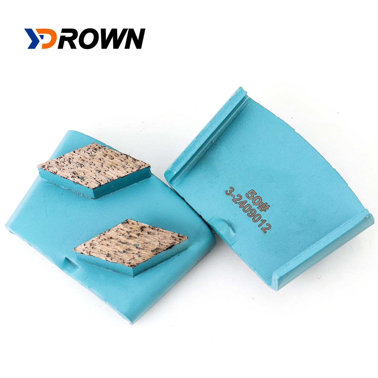 Trapezoid Metal Bonded Segments Diamond Grinding Pads for Concrete Floor Machine