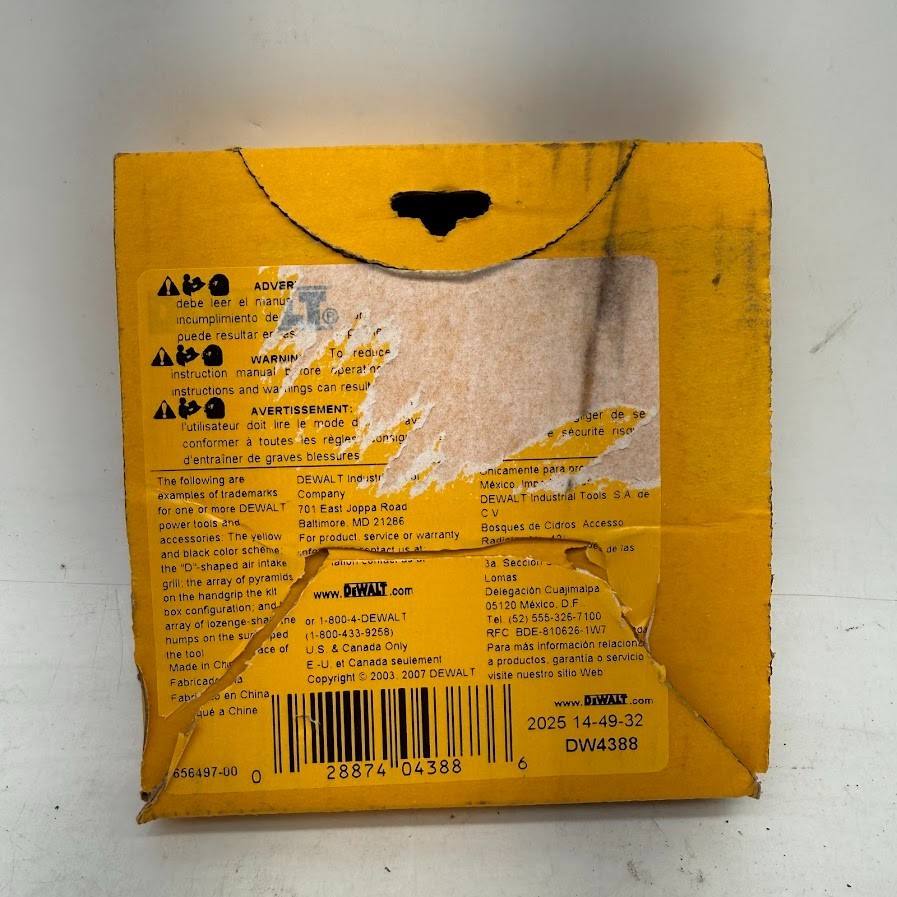 DEWALT 5 in. Random Orbit Palm Sander Pad DW4388