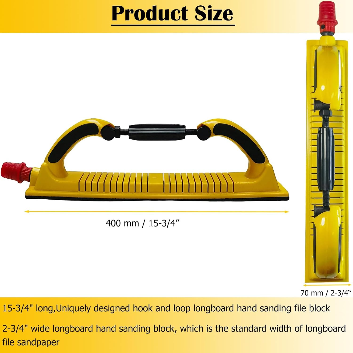 Toromp Dust Free Sanding Block Adjustable Radius