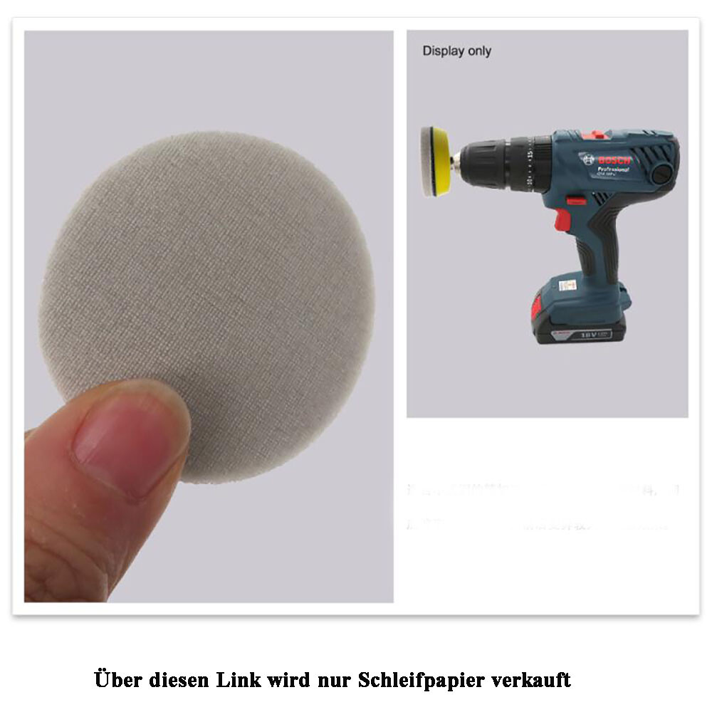 50mm/75mm Foam Sponge Sanding Disc Wet and Dry Sand Polishing Pad 320-8000 Grit