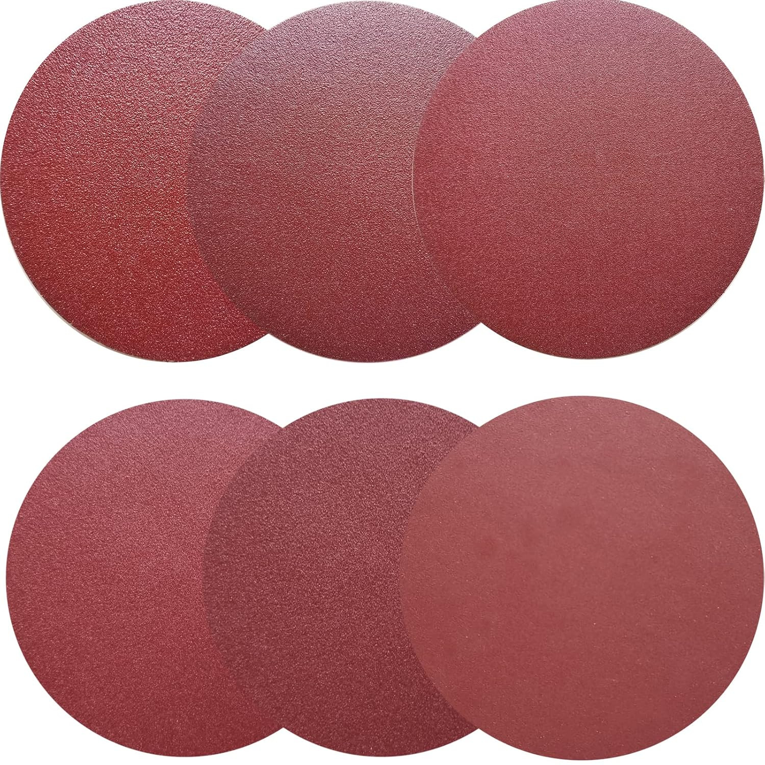 18 Pcs 12 Inch PSA Sanding Disc, Self Adhesive Sandpaper, Grit Aluminum Oxide