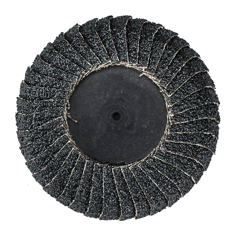 10 Pack – 3″ Quick Change Zirconia Curved Edge Fillet Weld Flap Disc for Corners