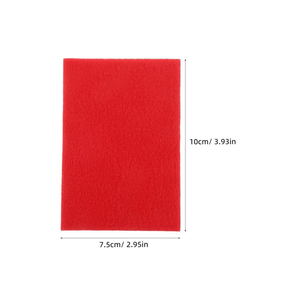 30Pcs Medium Grit Sanding Sponge Sheets for Polishing Metal Plastic Red Sponge