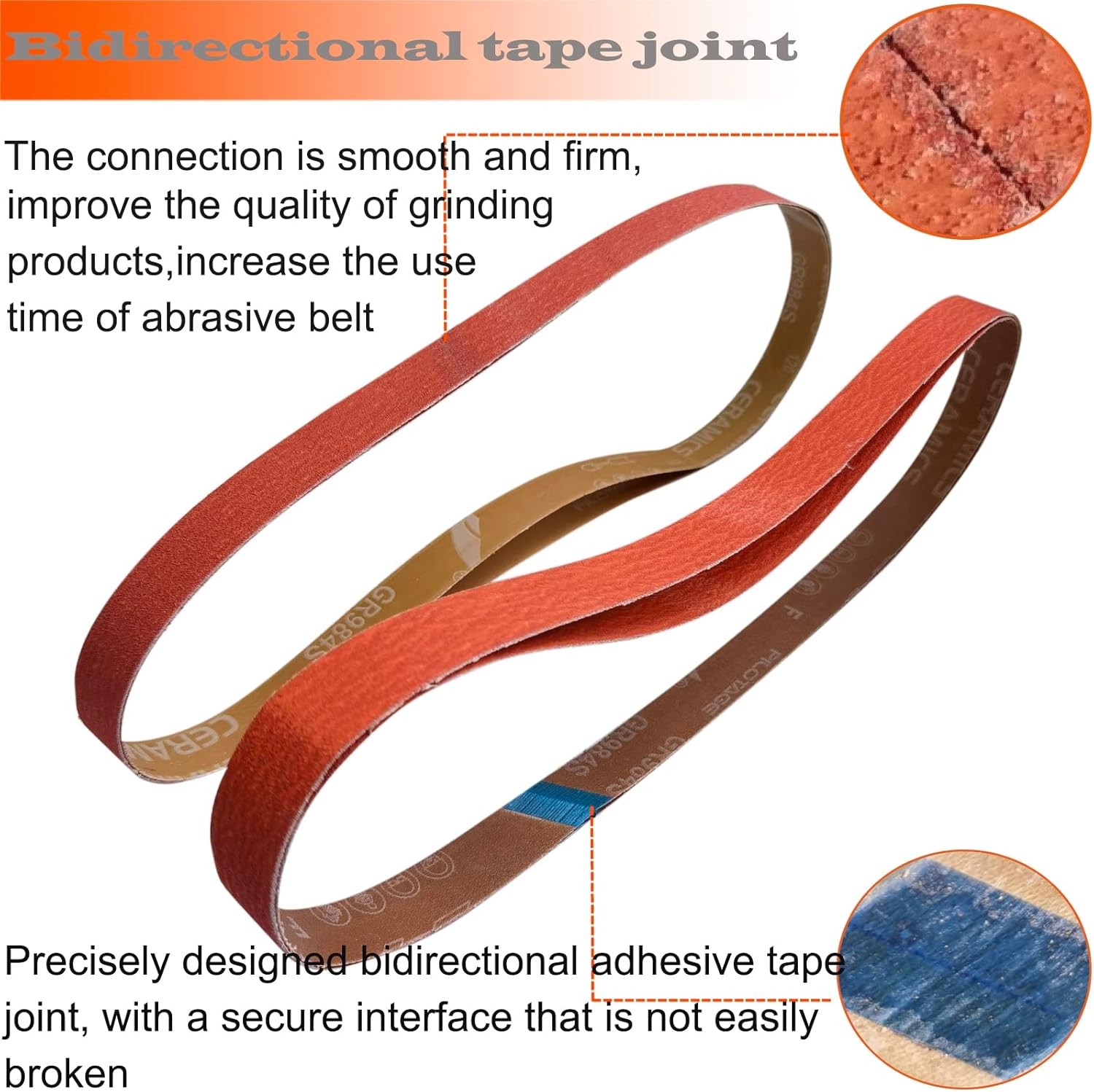 12 Pack 1 x 30 Inch Metal Grinding Ceramic Sanding Belts Kit -2 Pcs Each of…