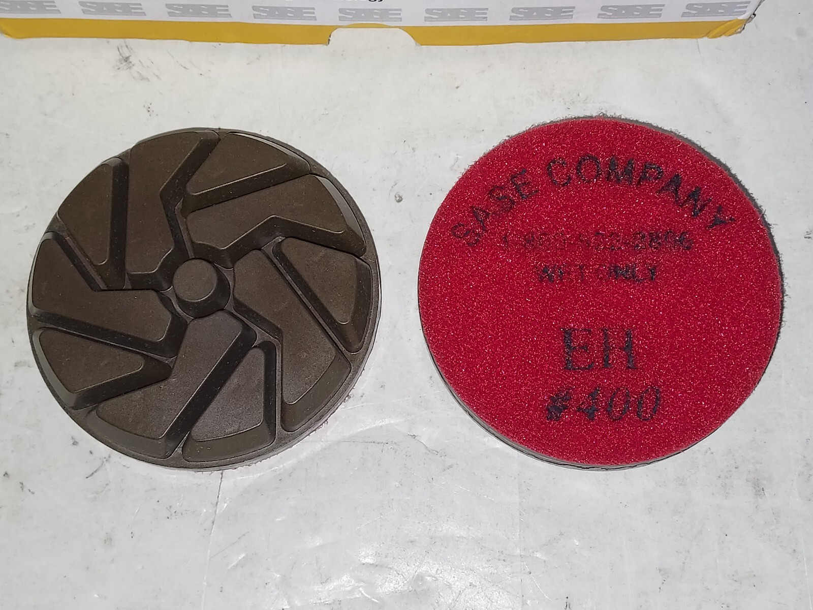 3″ WET Hybrid Diamonds EH-BOND Polishing Pads For Concrete Floor #400/9pcs Box