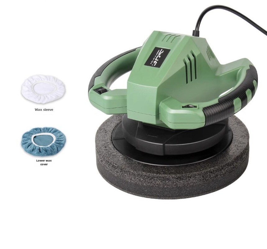 Wood Floor Waxing Machine Home Use 6-Speed Settings and Marble Electric Polisher
