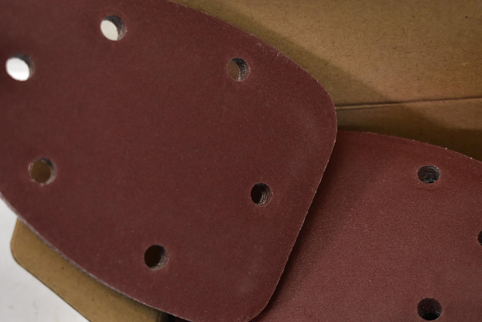 Shenzhen Yuehao MS02 Sanding Discs P240 Red Polymer Orbital Sander 60 Pack