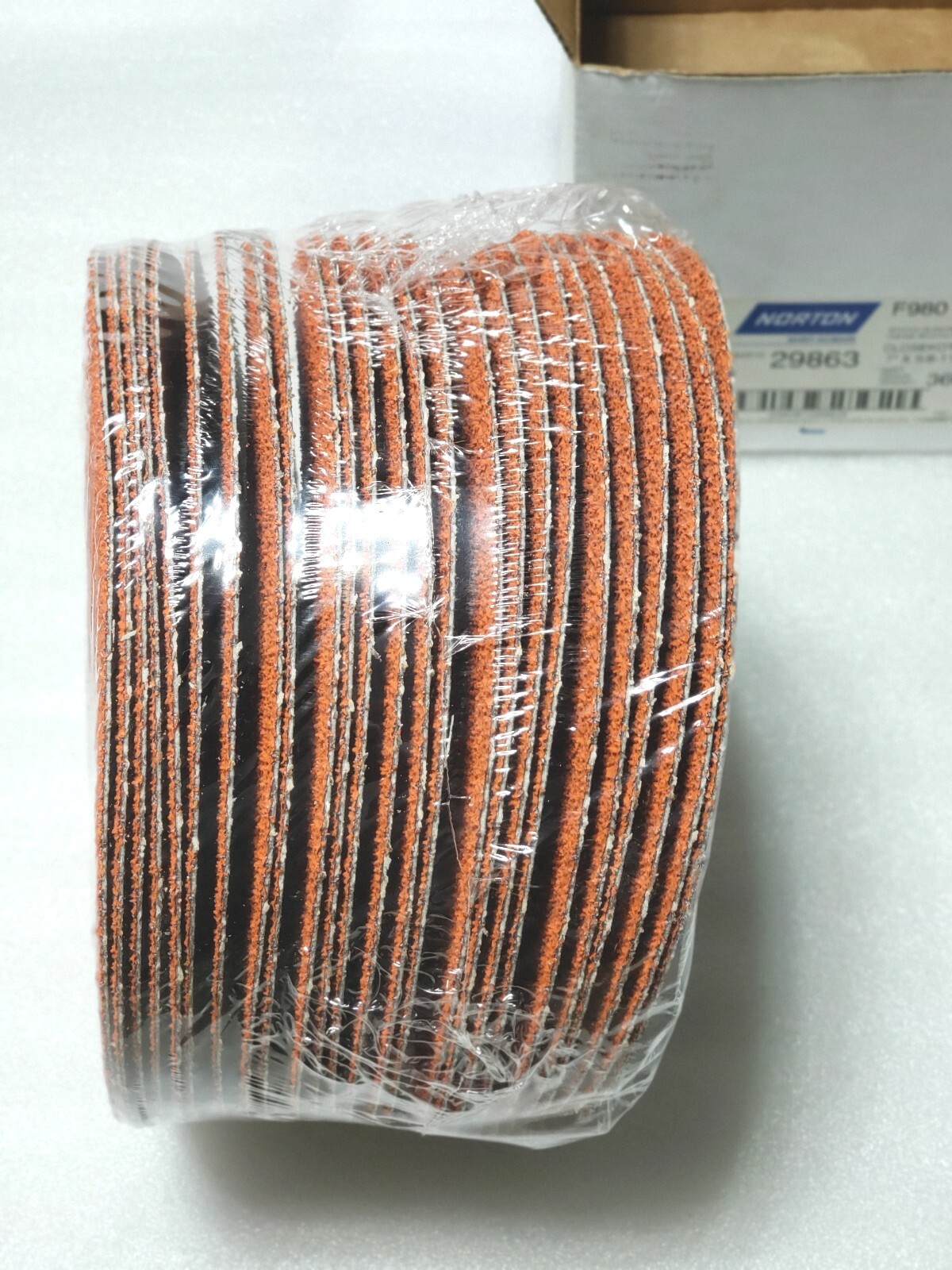 25Pcs Norton 7″ X 5/8-11 Blaze F980 Speed Change Fiber Disc 36 Grit 66261029863