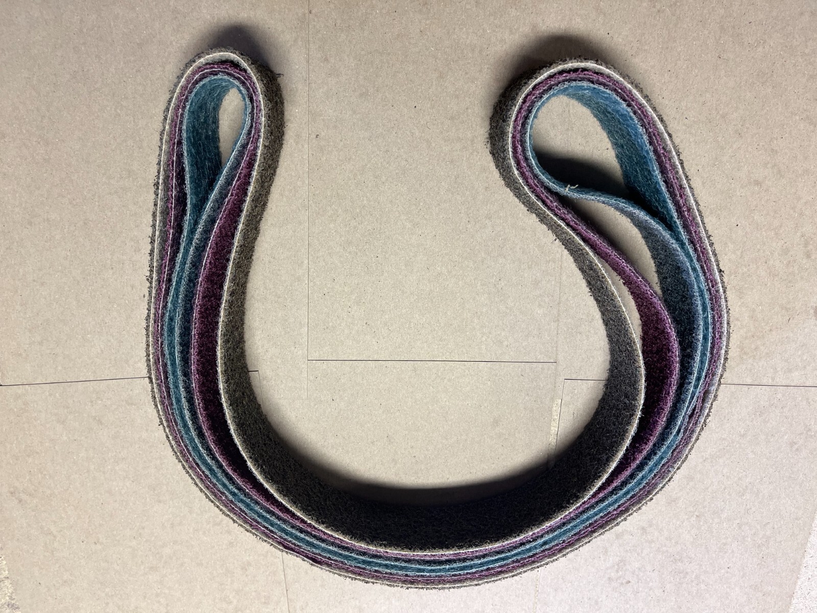 2 X 72 Inch Non Woven Surface Conditioning Sanding Belts-Coarse, Medium, Fine