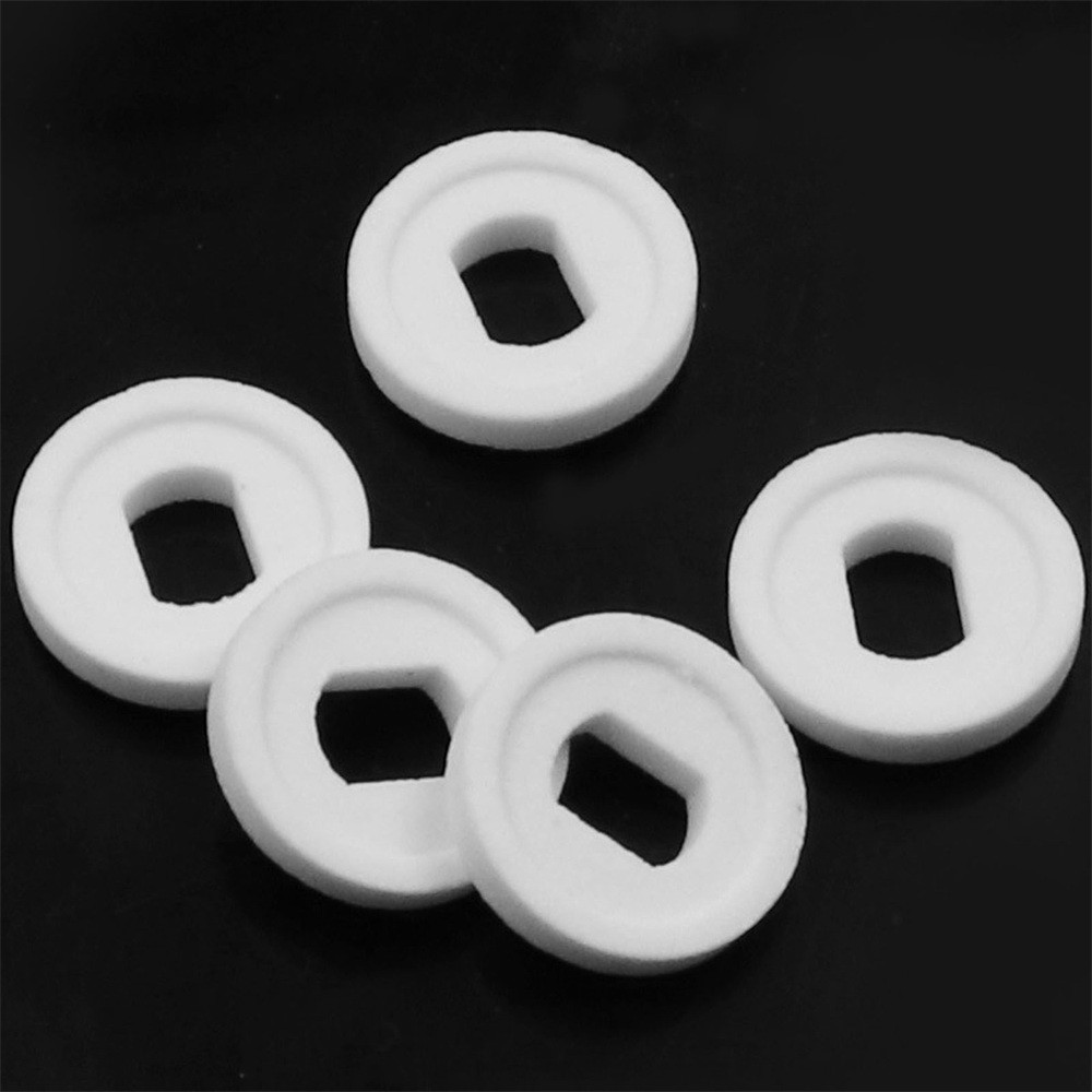 10Pcs 22mm Grinding Wheel 150# Single-sided Concave Shape Disc Replacement White