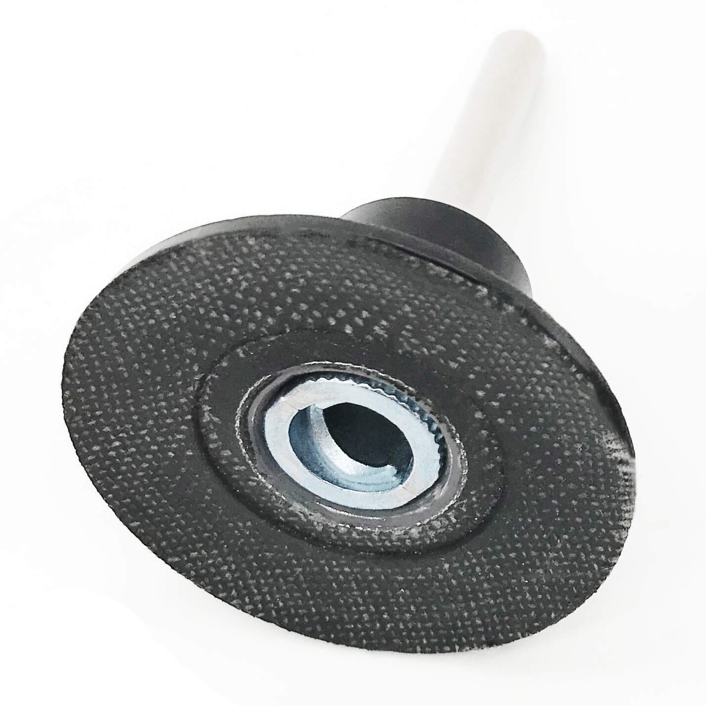 4 PACK 3inch Roll Lock Rotary Sanding Disc Pad Holder 1/4″ Shank for Die Grinder