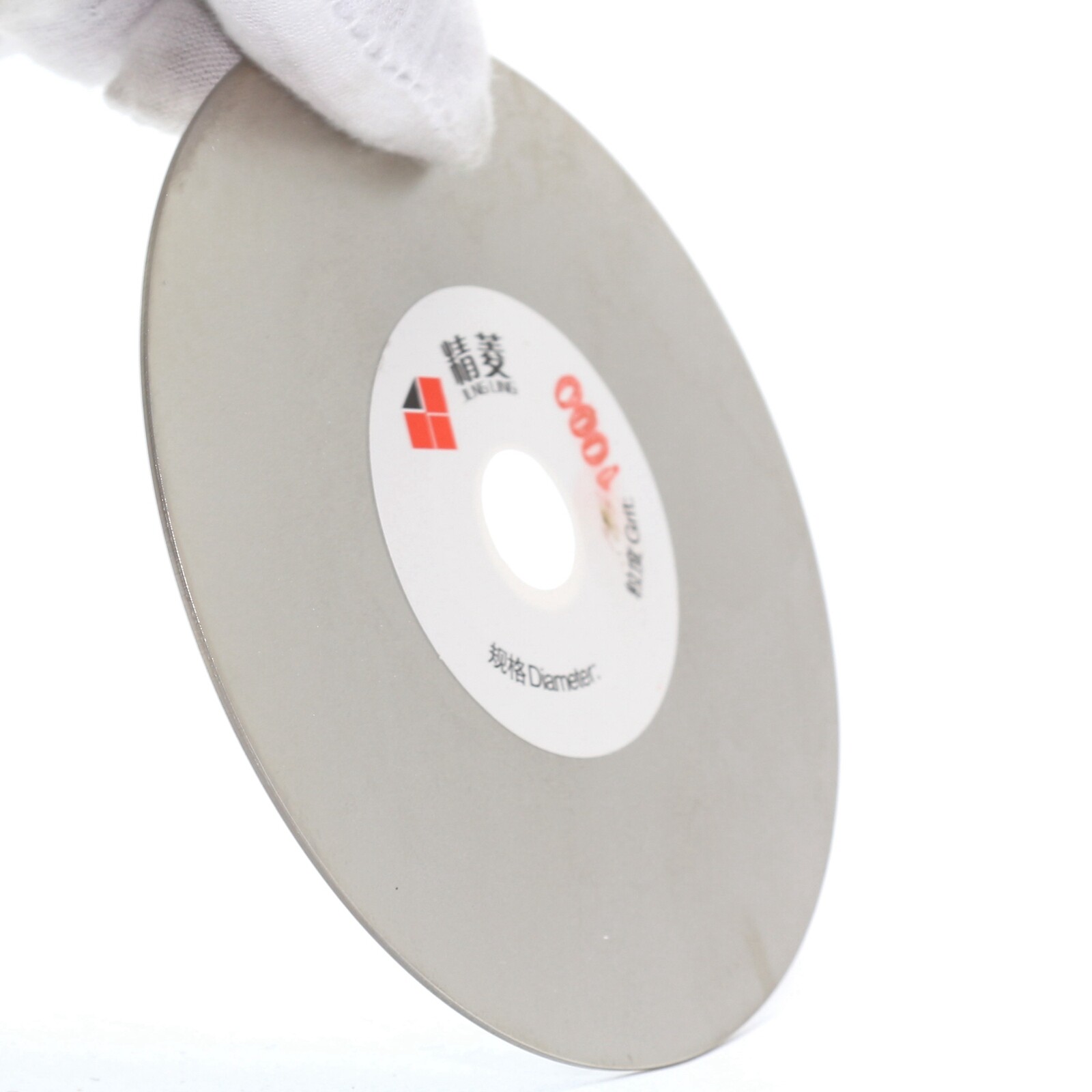4″inch Diamond Coated Flat Lap Disk 1000Grit Grinding Lapidary Abrasive Wheels