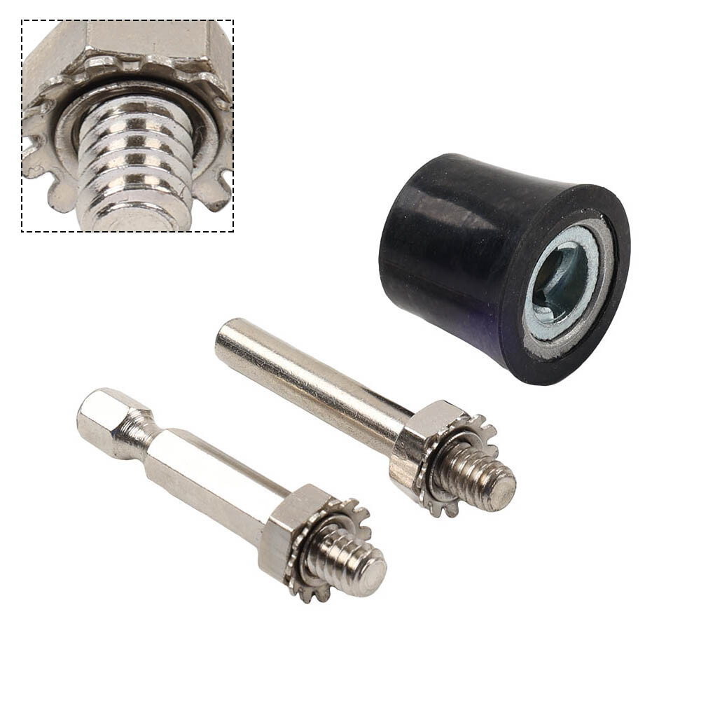 1″ 2″ 3″ Sanding Disc R Type Roll Lock Rotary Pad Holder 1/4″ Shank Die Grinder