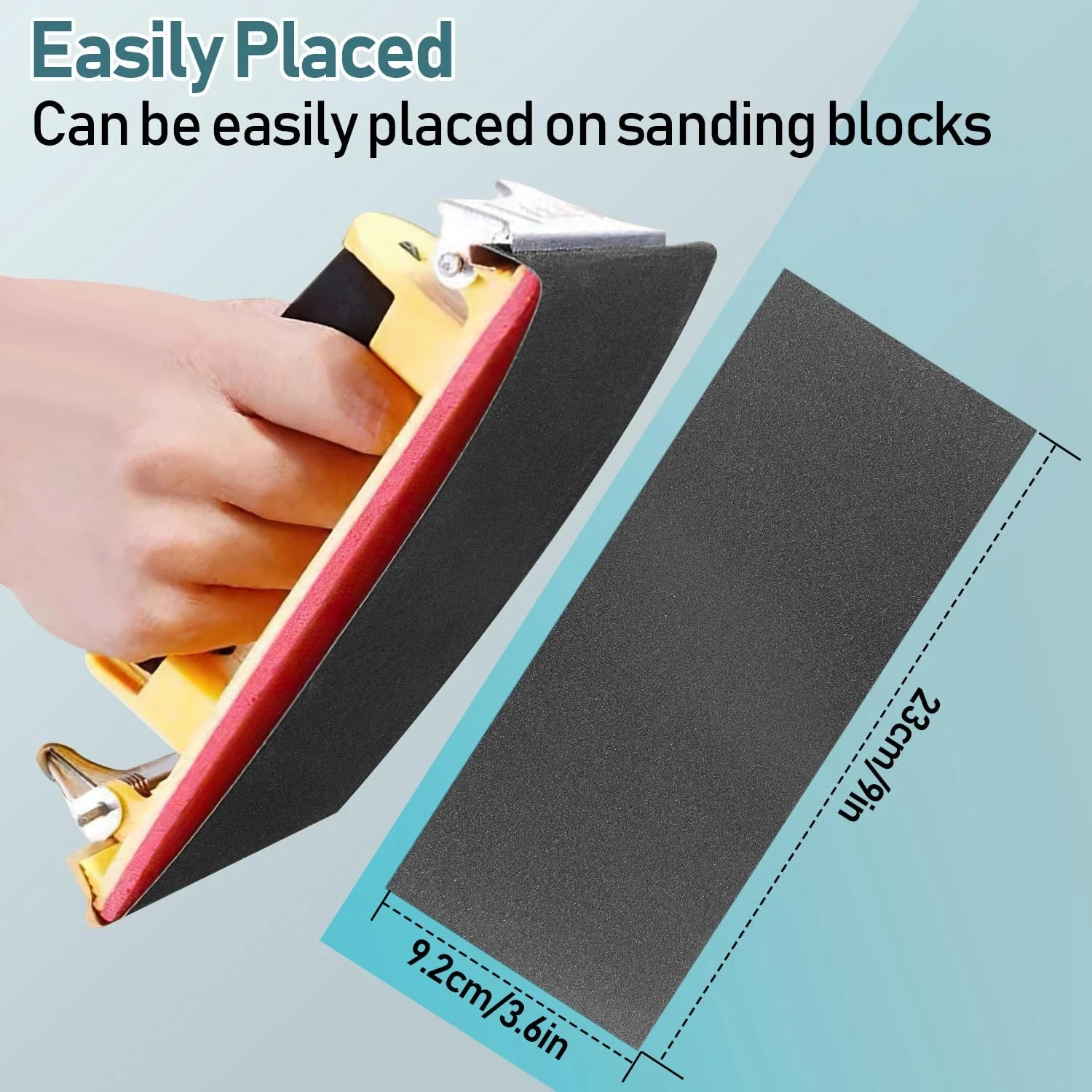 72PCS Sandpaper Assortment Wet Dry Sanding Sheets 400-3000 Grit 9×3.6 Inch