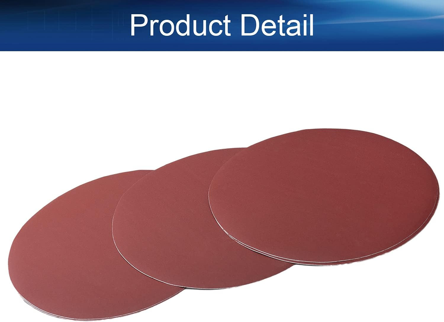 10-Inch PSA Sanding Disc 100 Grit Aluminum Oxide Self Stick Adhesive round Shape