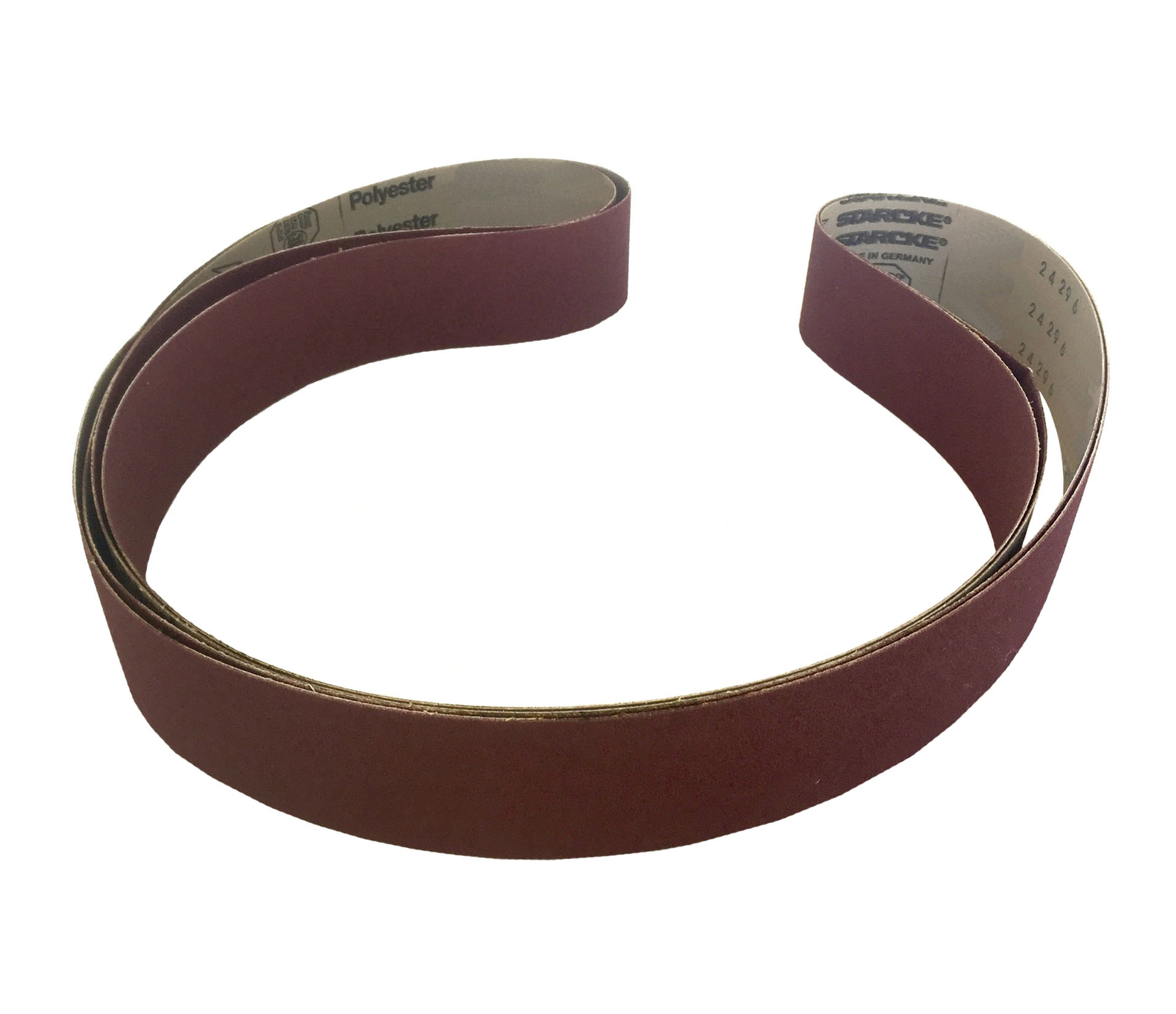 2-1/4-Inch x 80-Inch Aluminum Oxide Abrasive Belt (120 Grit, 5 Pack)