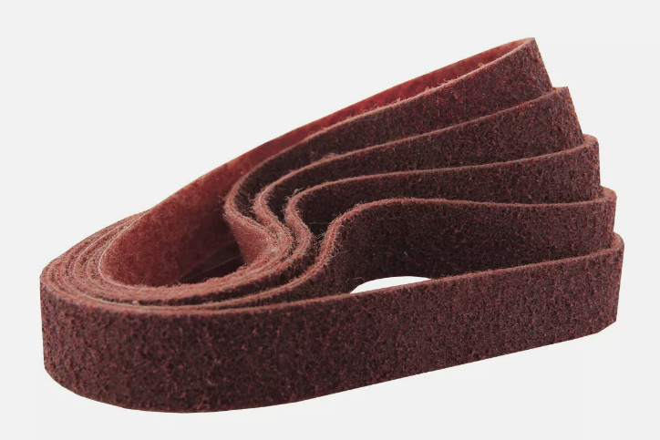Nylon Coarse Medium Fine Abrasive Sanding Belts 3/8″ X 13″ 25 Pack | Non Woven