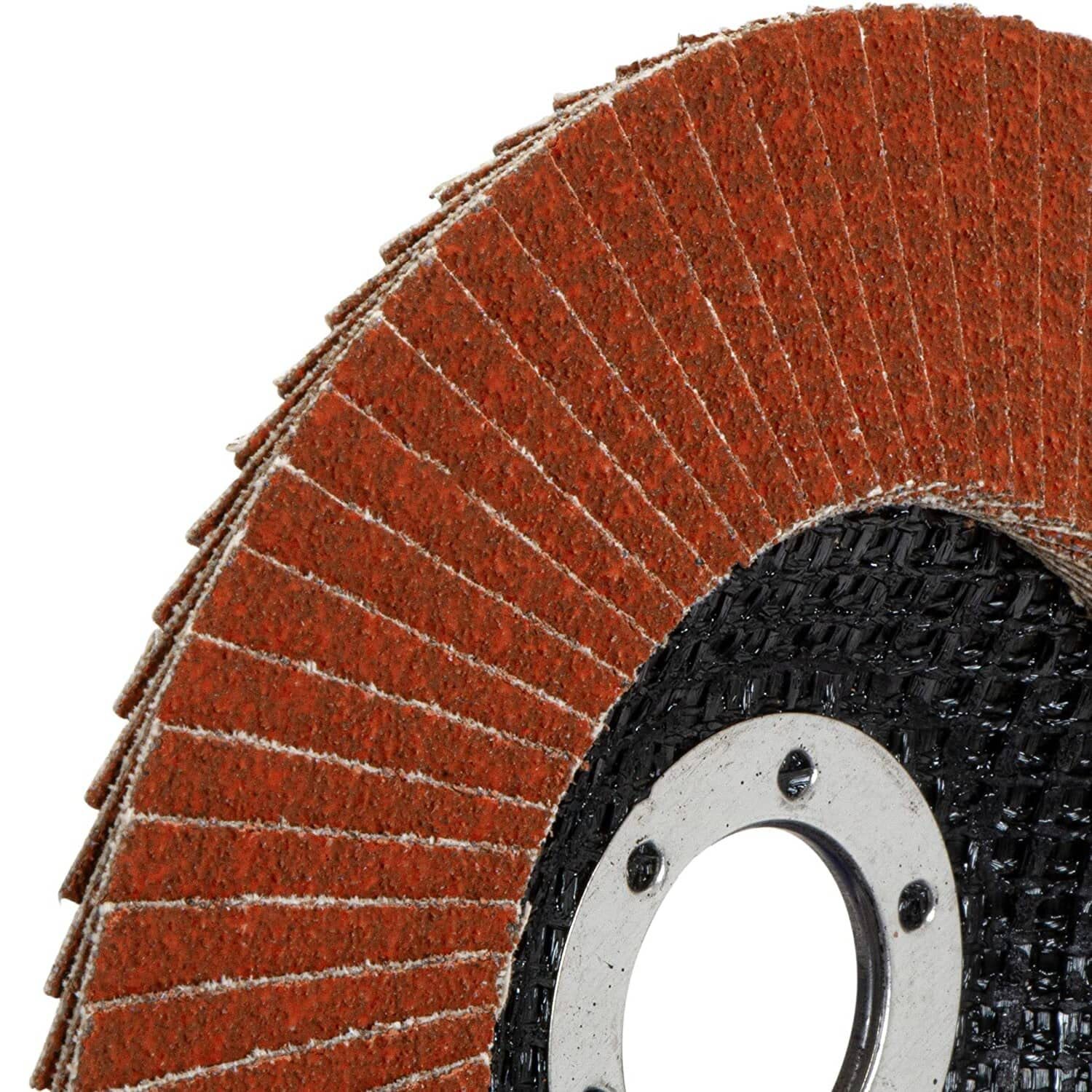 4.5in 20PACK Flap Discs 4-1/2 x 7/8“ T27 Angle Grinder Sanding Wheels 120 Grit