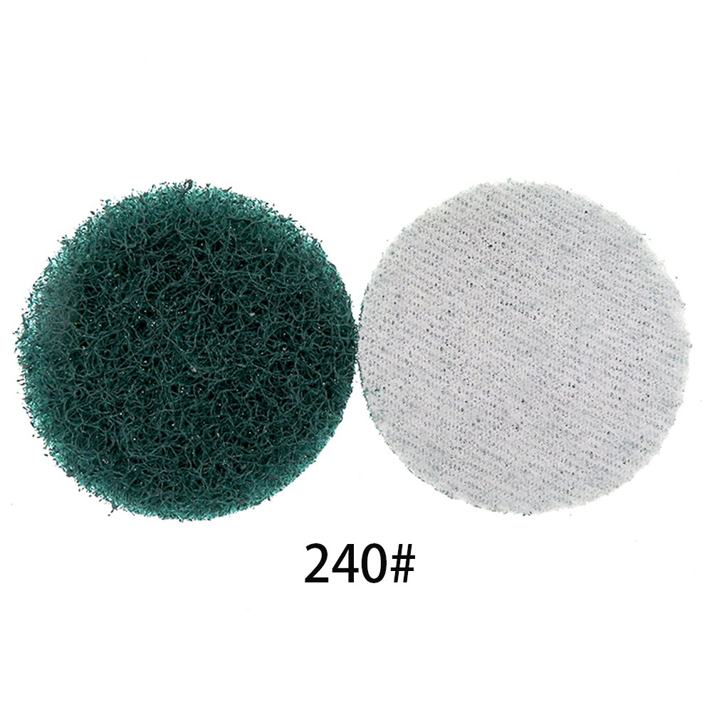2Inch 50mm Hook & Loop Scouring Pads Flocking Sanding Discs 240-2000# Polishing