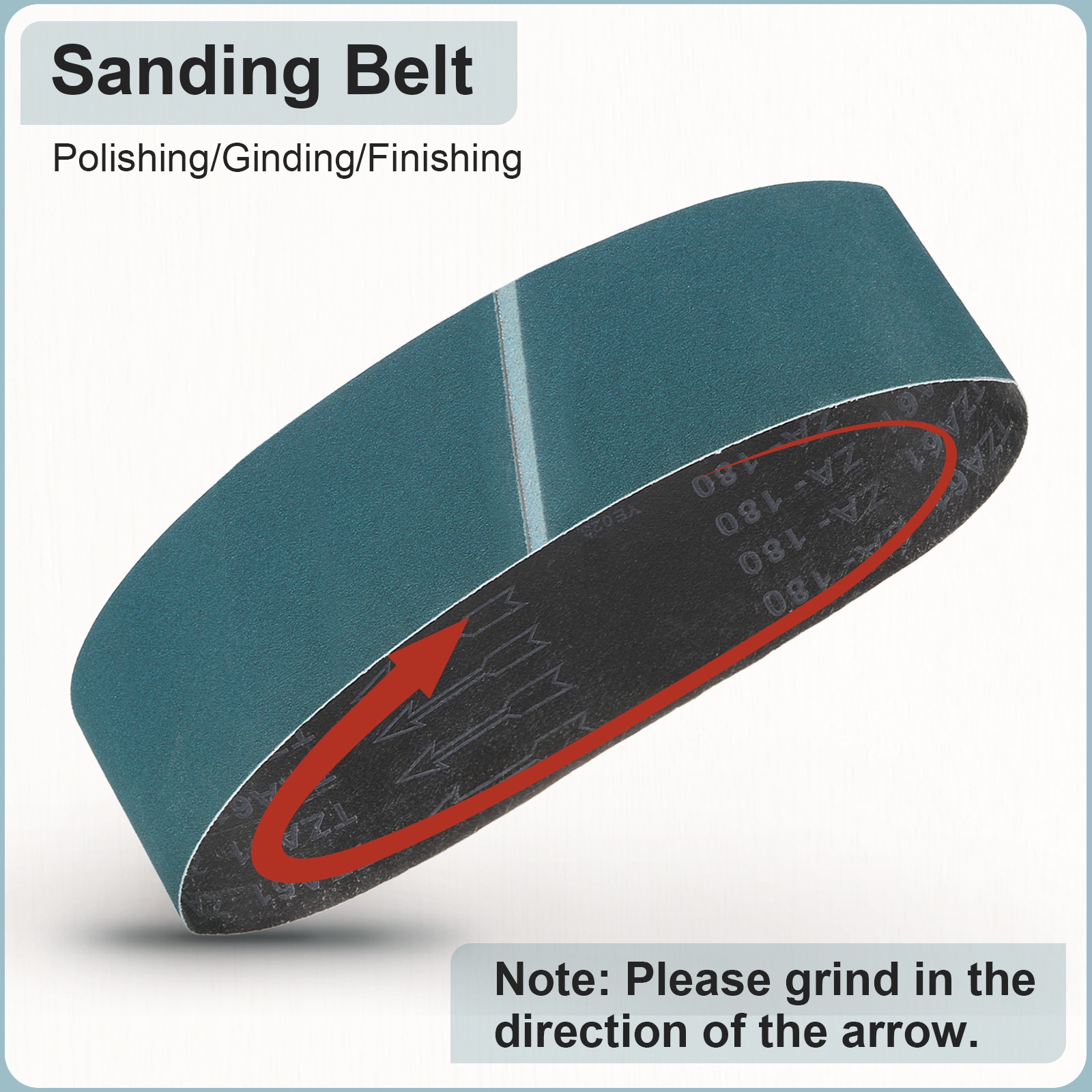 4 x 36 Inch Sanding Belts, 5 Pcs 80 Grit Zirconia Belt