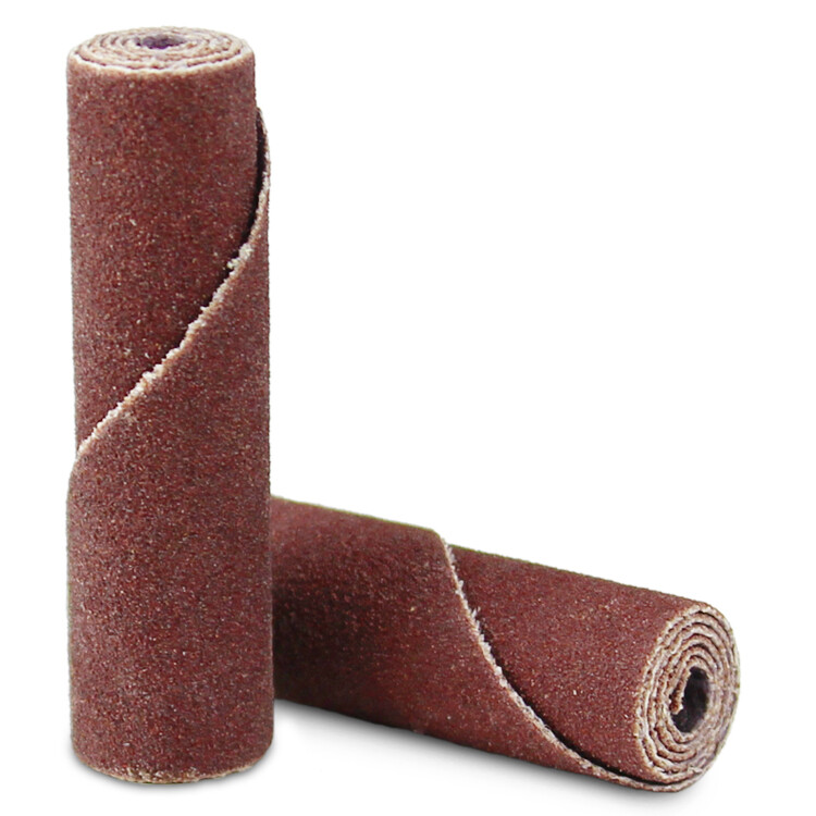 1/4″ x 1-1/2″ x 1/8″ Aluminum Oxide Abrasive Cartridge Roll, Straight – 50 Pack