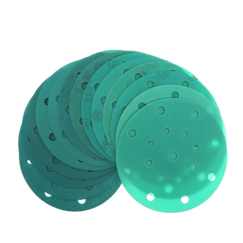 150mm Wet and Dry Sanding Discs 6 inch Sandpaper Hook and Loop Pads 17 Hole