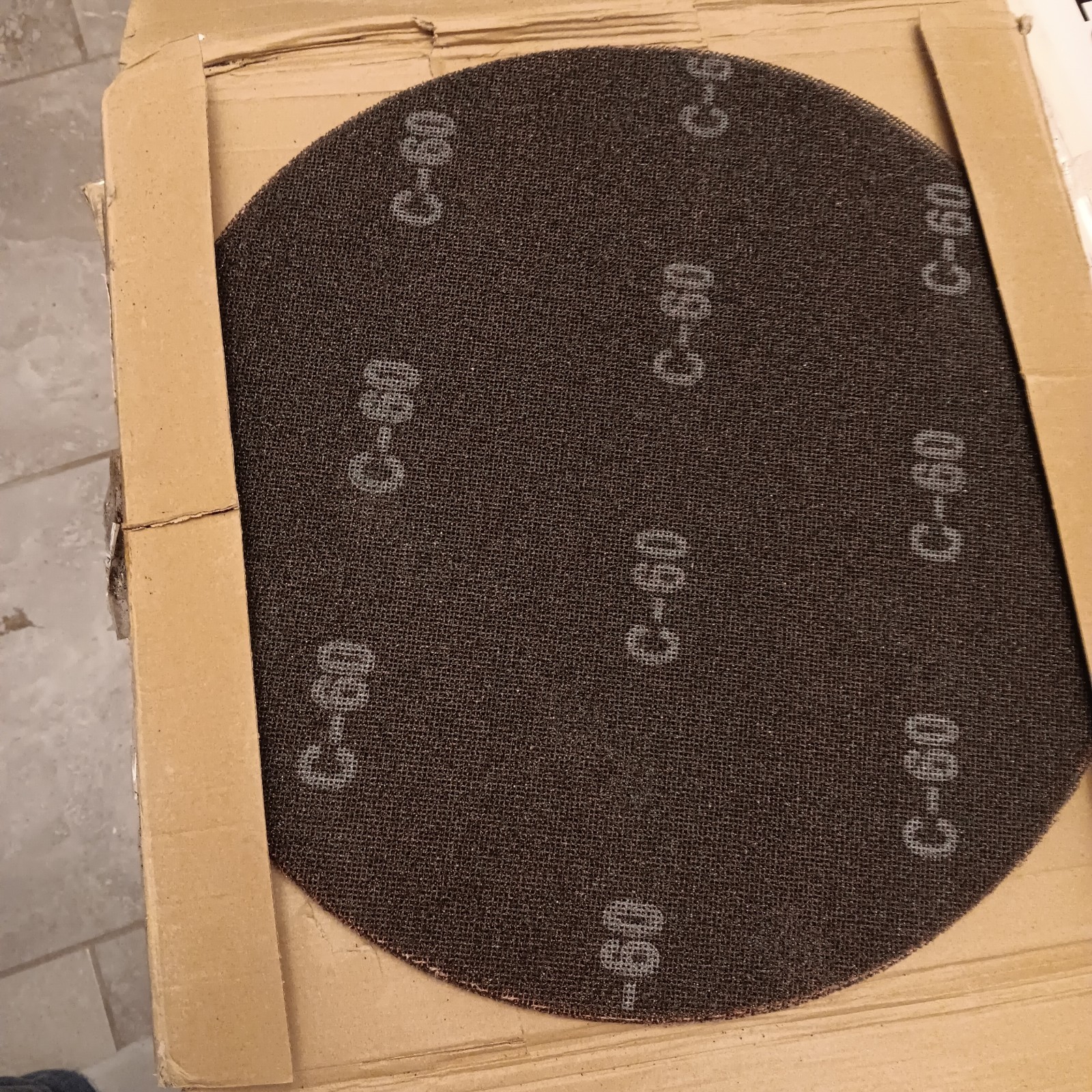 10 PCS 17 Inch 60 Grit Sanding Screen Discs Mesh Floor Wood Maintenance