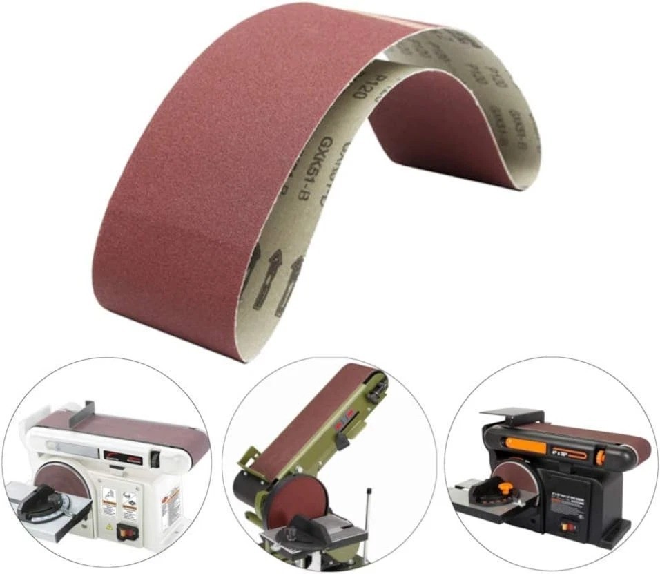 4 Inch X 36 Inch Sanding Belts, 60/80/120/240/320 Grits, Belt Sander Tool for W