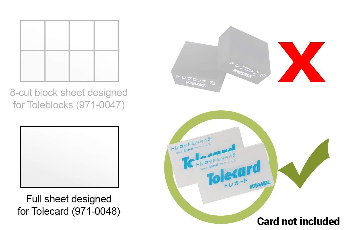 Tolecut PSA Full Sanding Sheets, Pink K-1500, 191-1513, 25 Sheets