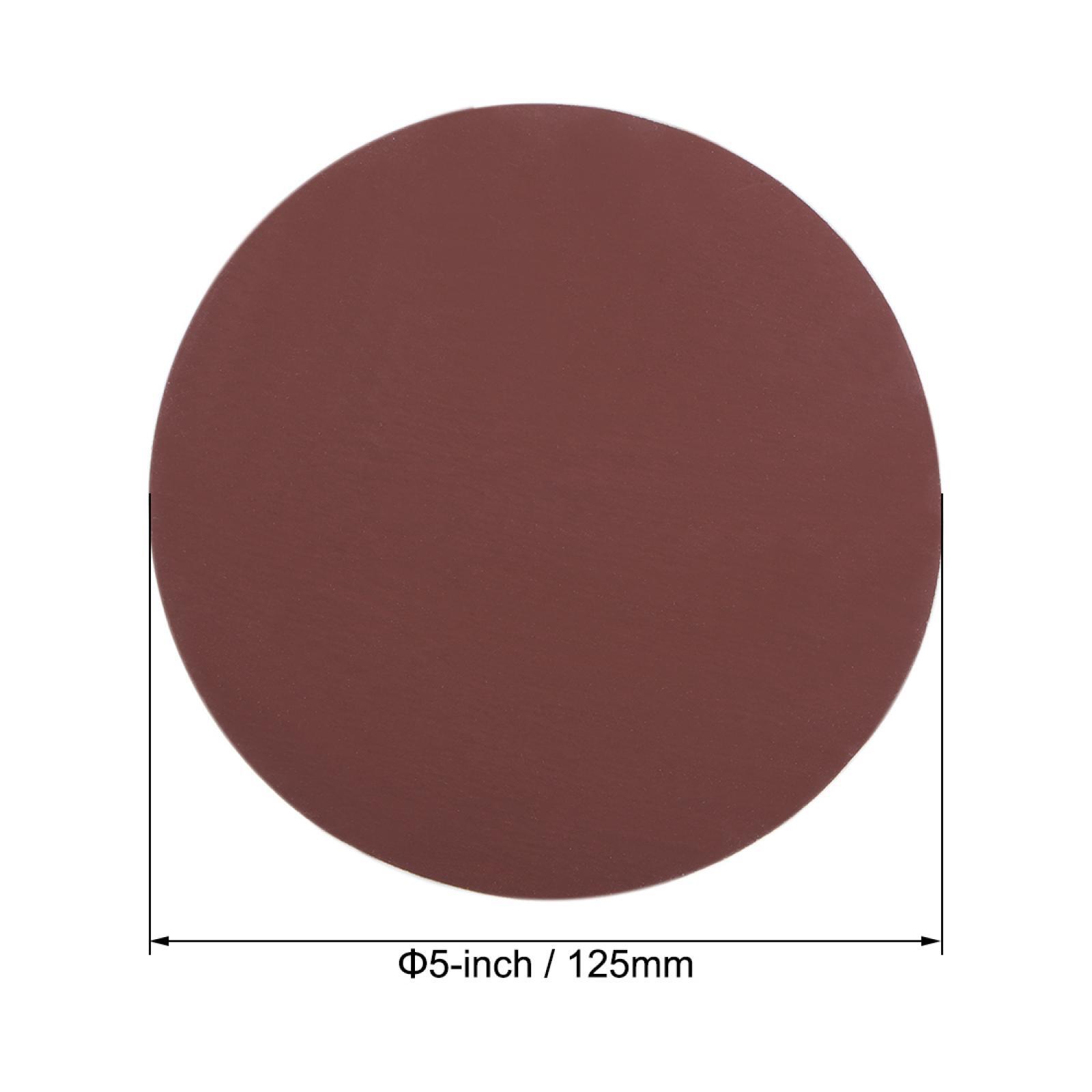 10pcs 5″ PSA Sanding Disc Adhesive Back Sandpapers Aluminum Oxide 40-2000 Grit