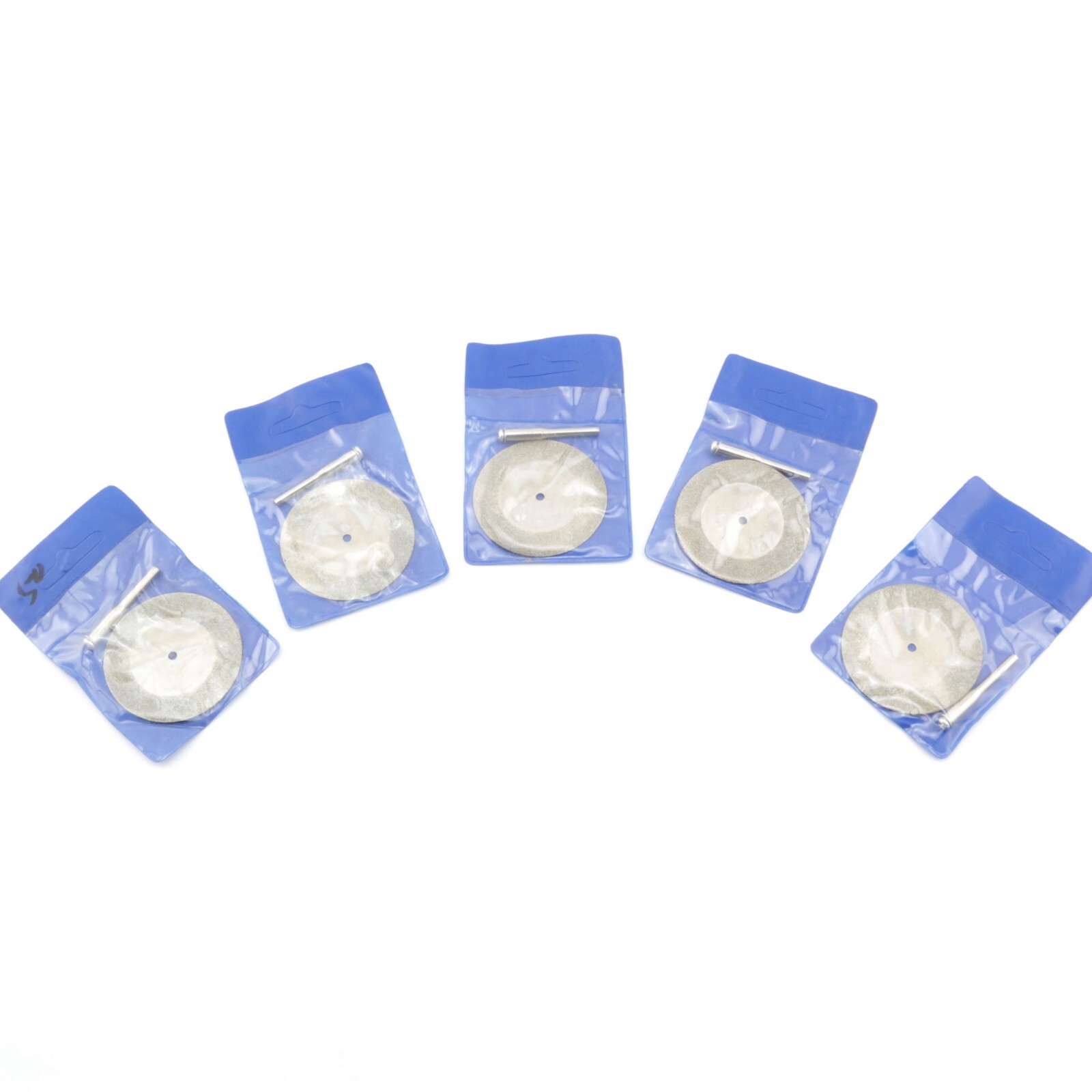10Pcs 50mm 2″ inch Diamond Rotary Saw Blades Grinding Cut-off Disc Shank 1/8″