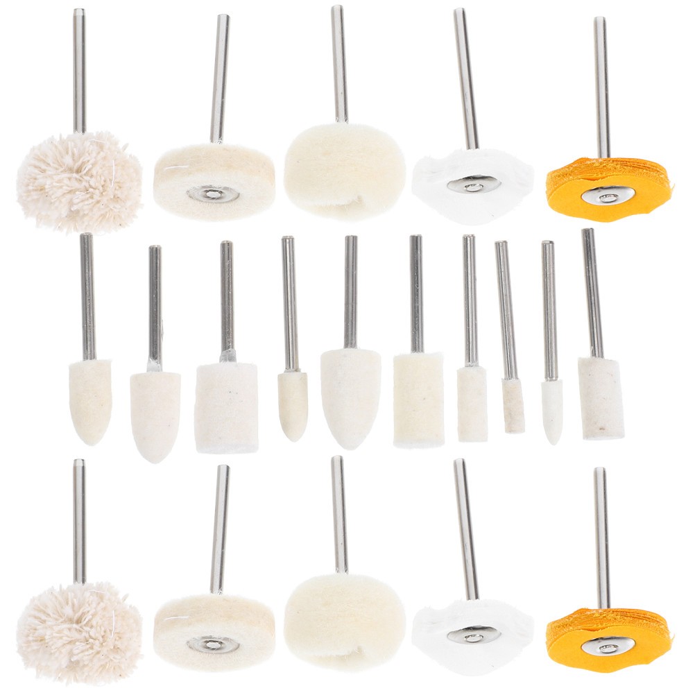 50 Pcs Polishing Buffing Wheel Set Mini Brush Kit for Jewelry Watch Repair