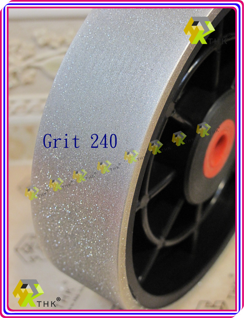 150mm 6 inch THK Diamond Lapidary Jewelry Grinding wheel 50mm 2″ Width Grit 150