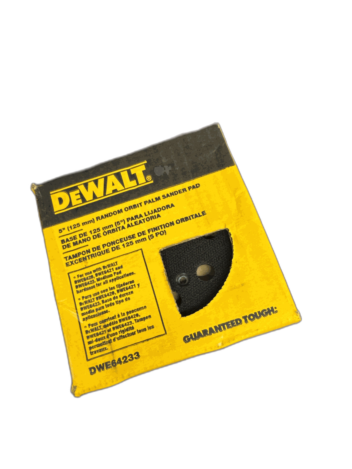 DEWALT 5 in. Random Orbit Palm Sander Pad