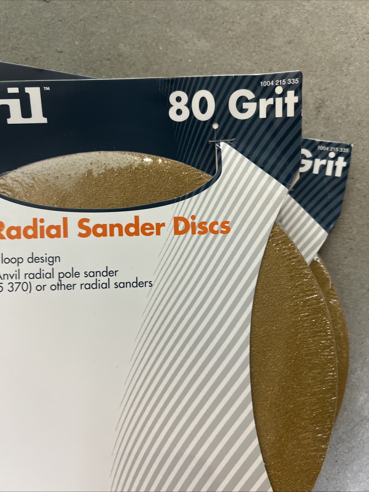 (30) Anvil 9″ 80 Grit Radial Sanding Discs Hook & Loop | Fits Pole Sanders