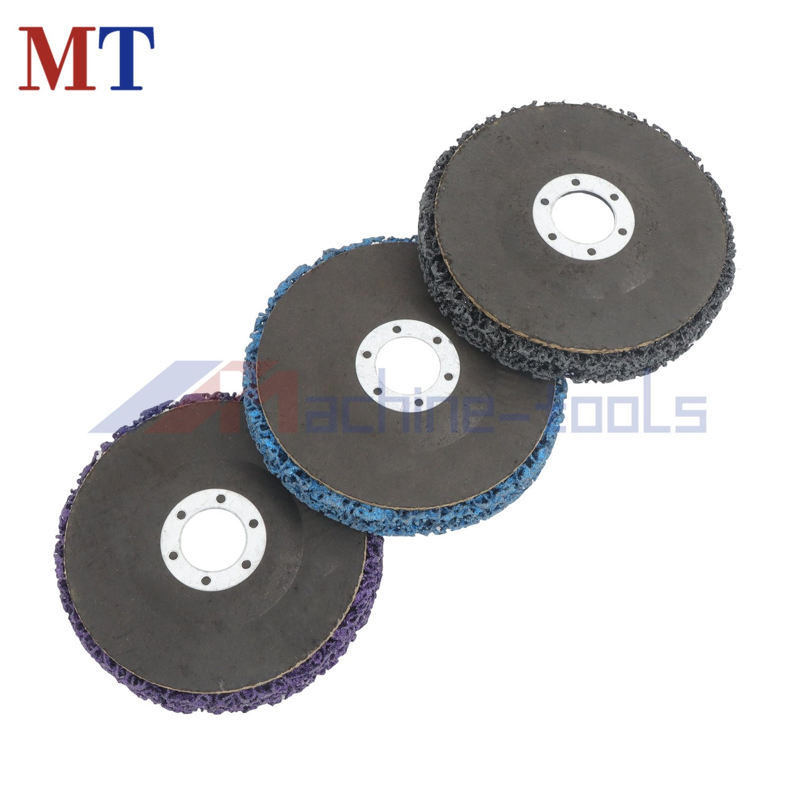 12Pcs 4.5″x7/8″ Strip Discs Wheel Paint Rust Removal Clean For Angle Grinder