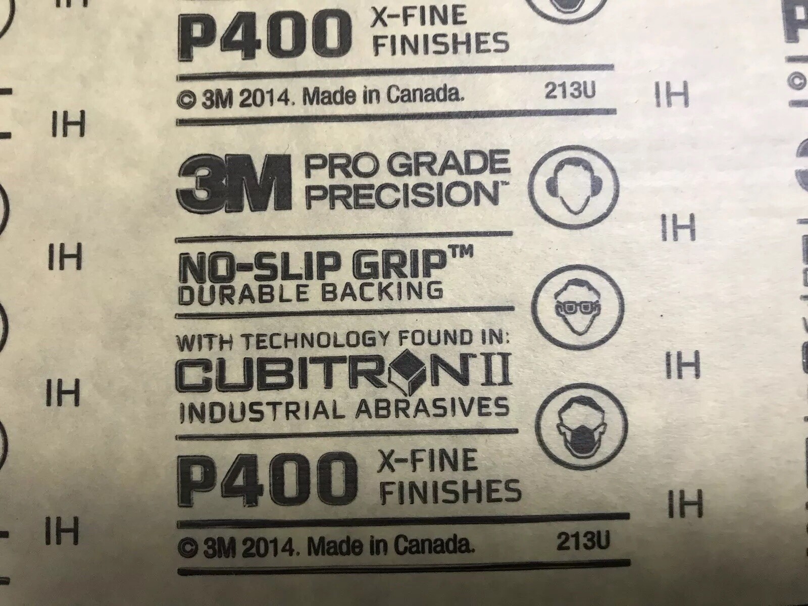 (25 Sheets) 3M P400 Pro Grade Precision Sandpaper, 9″ x 11″, Grit 400