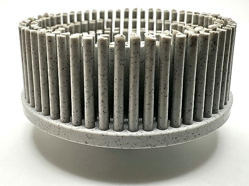 5 Pack 2″ 120 Grit Bristle Discs | Ceramic-Aluminum Oxide Quick Change | Roloc C