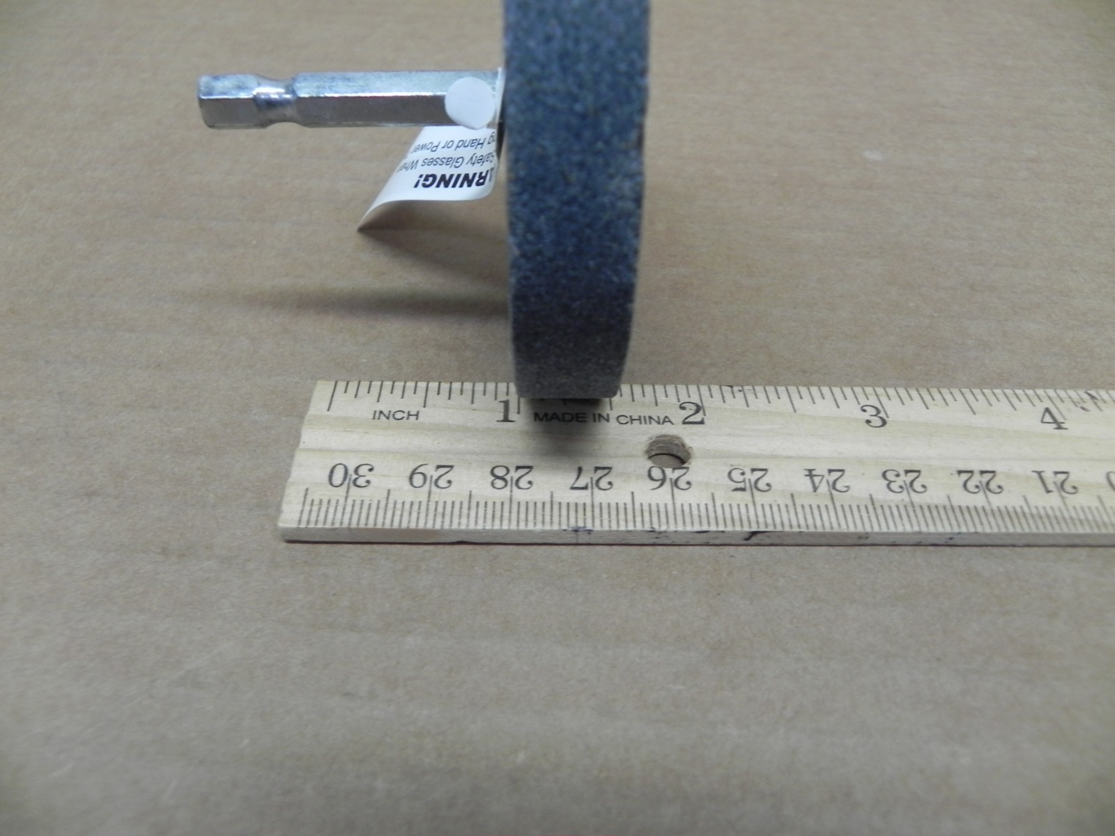 3″ x 1/2″ Grinding Wheel Stone 1/4″ Shank (Qty 2) Piece FREE SHIPPING