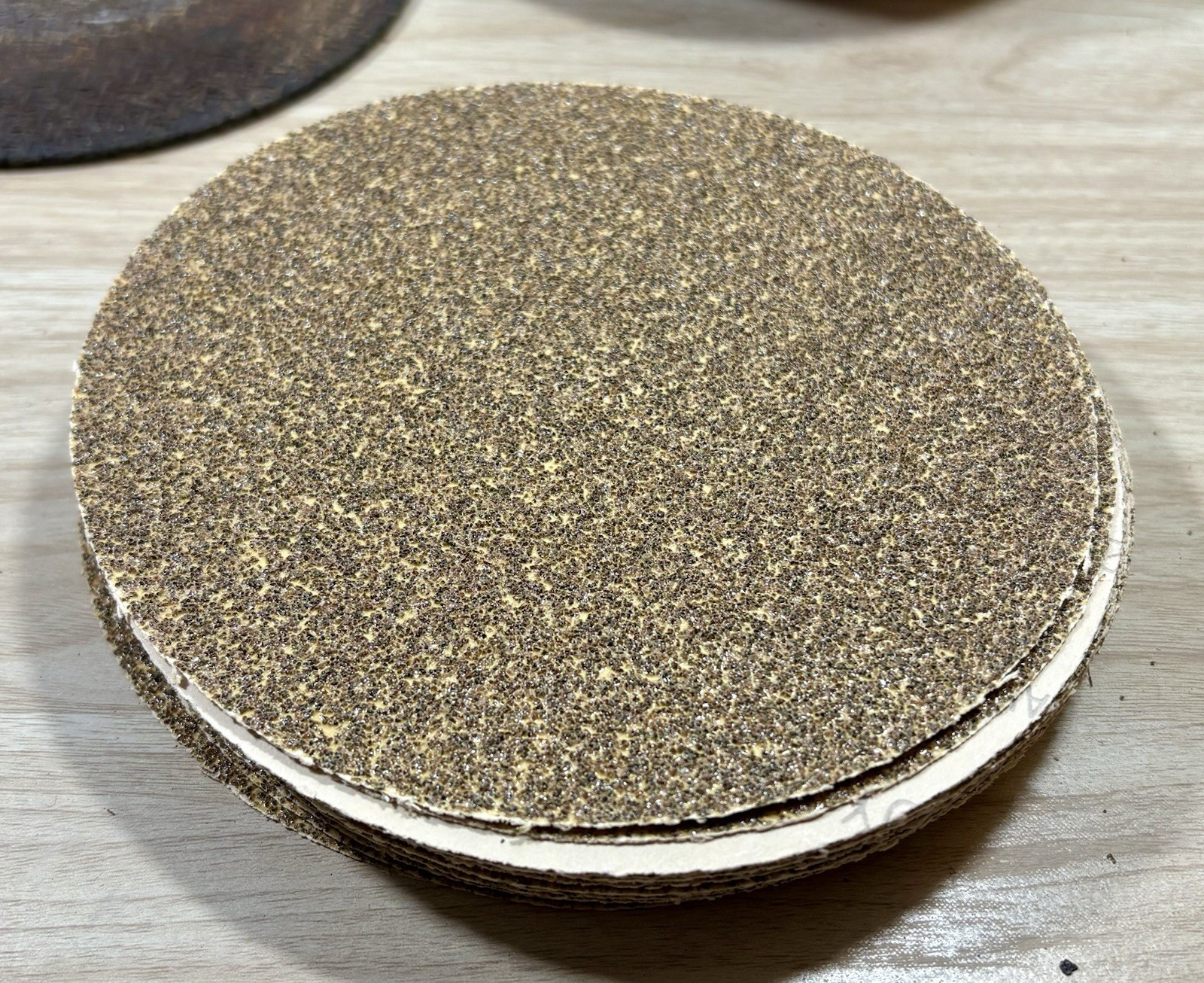 Lot of Sanding and grinding disks. Includes new and used. See Description