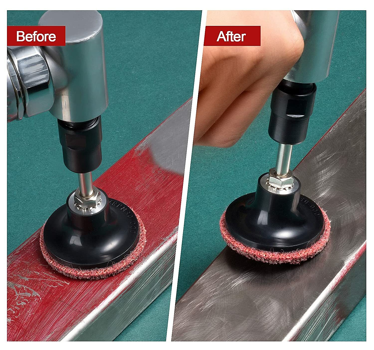 71x 2 in Surface Prep Roll Lock Sanding Grinding Discs Die Grinder Quick Change