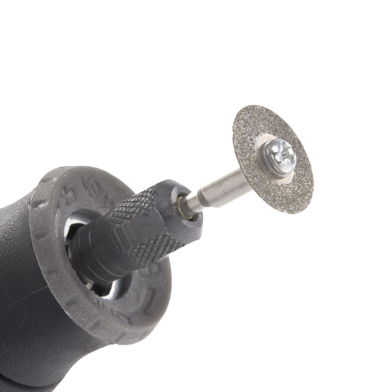 10Pcs Diamond Cutting Wheel 16mm with Mandrel (3mm) 2pcs for Dremel Rotary Tools