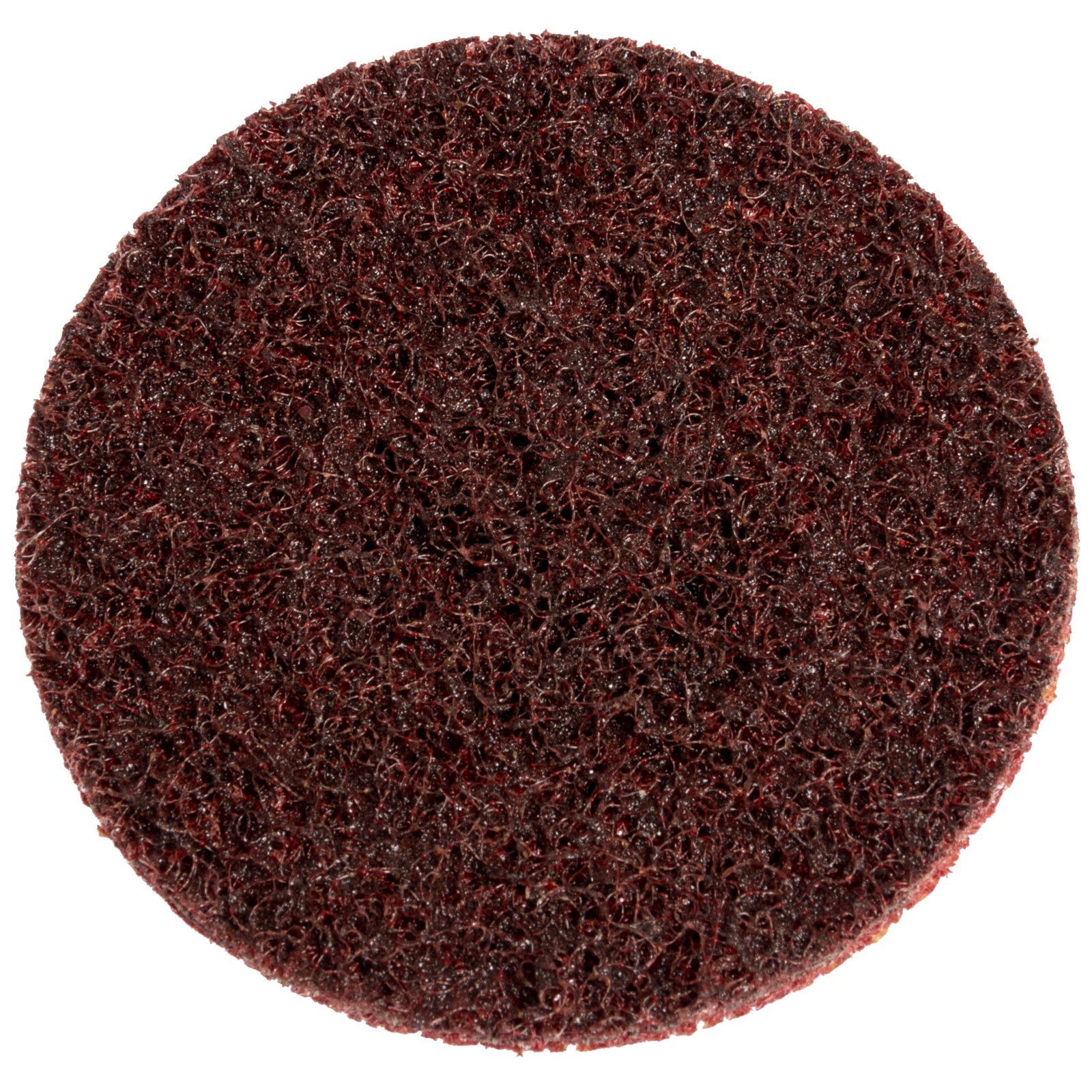Burgundy/Medium Quick Change Surface Conditioning Discs, 3” Diameter, 25/Pk
