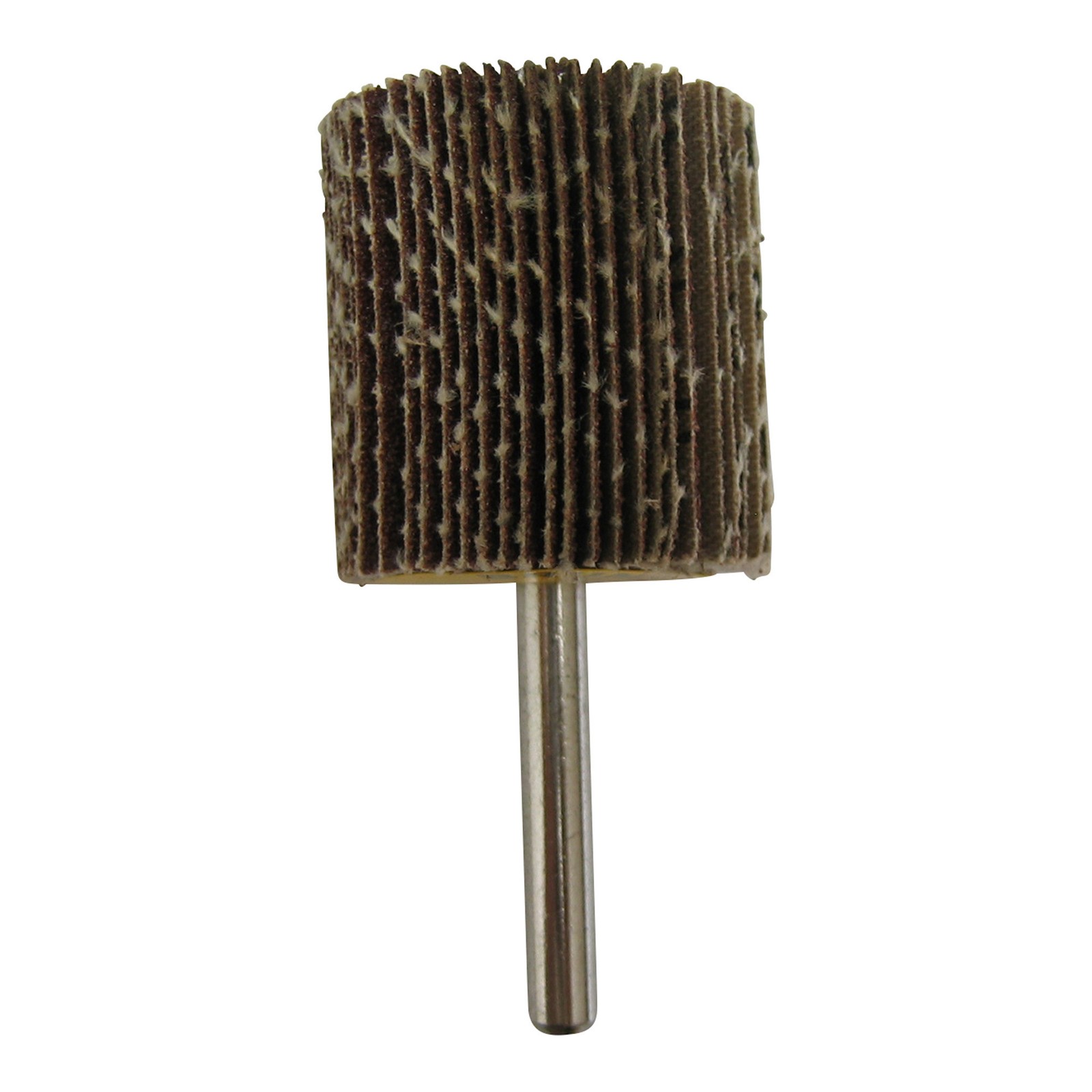 Klutch Flap Wheel, 1-1/2in. x 1-1/2in., 60 Grit, 1/4in. Hex Shank
