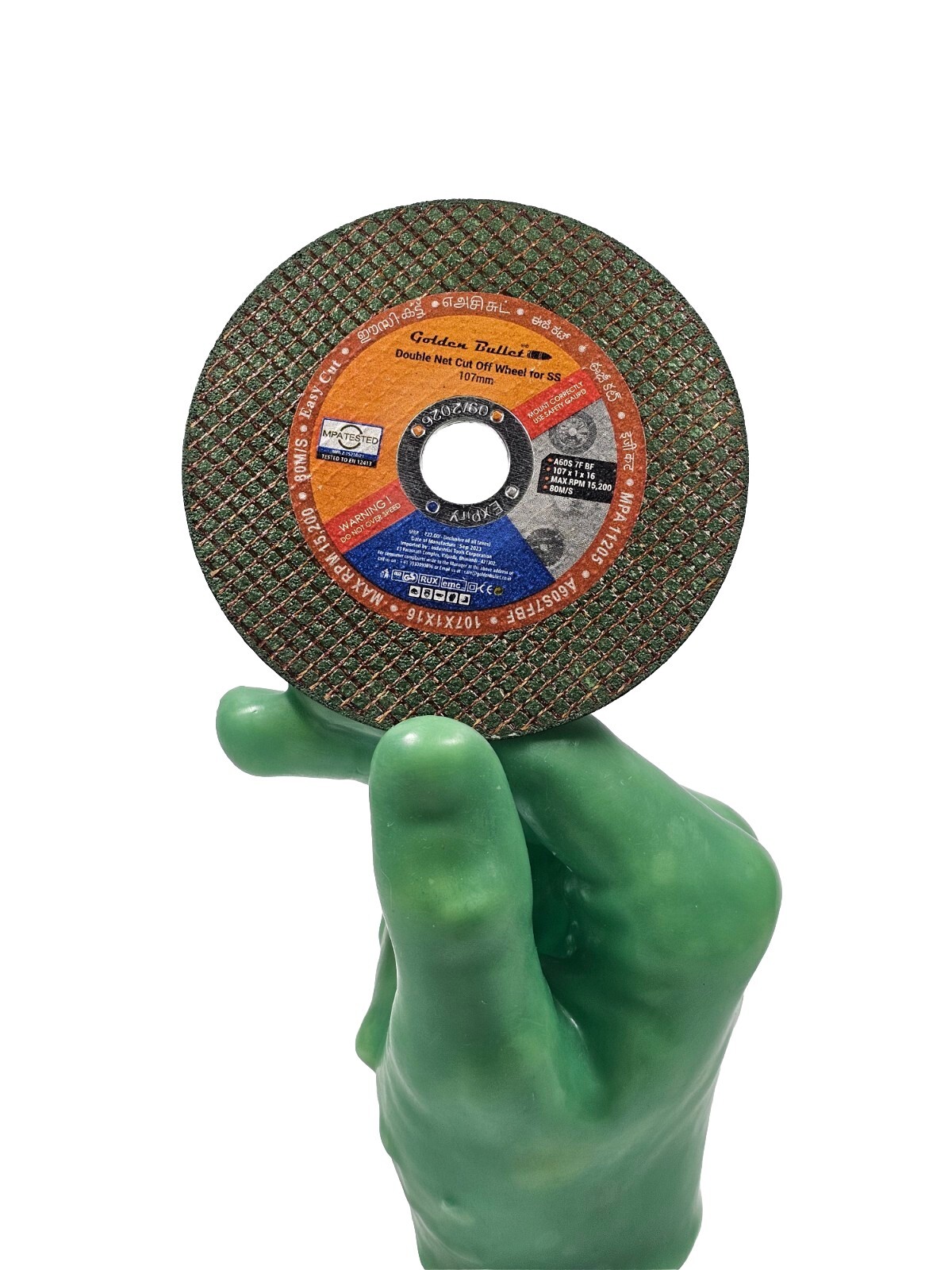 20 pcs Metal Cut-Off Wheels 4 1/2 in * 0.04 in * 7/8 in Discs for Angle Grinder.