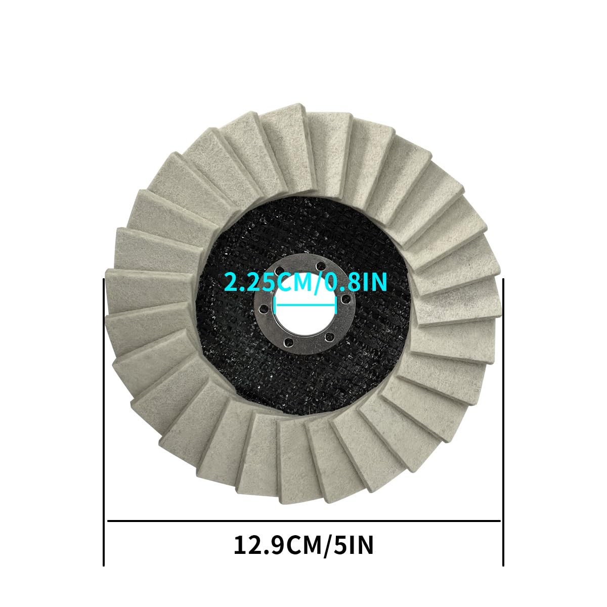 Wool Felt Flap Polishing Disc,Thicken Polishing Wheel Pad