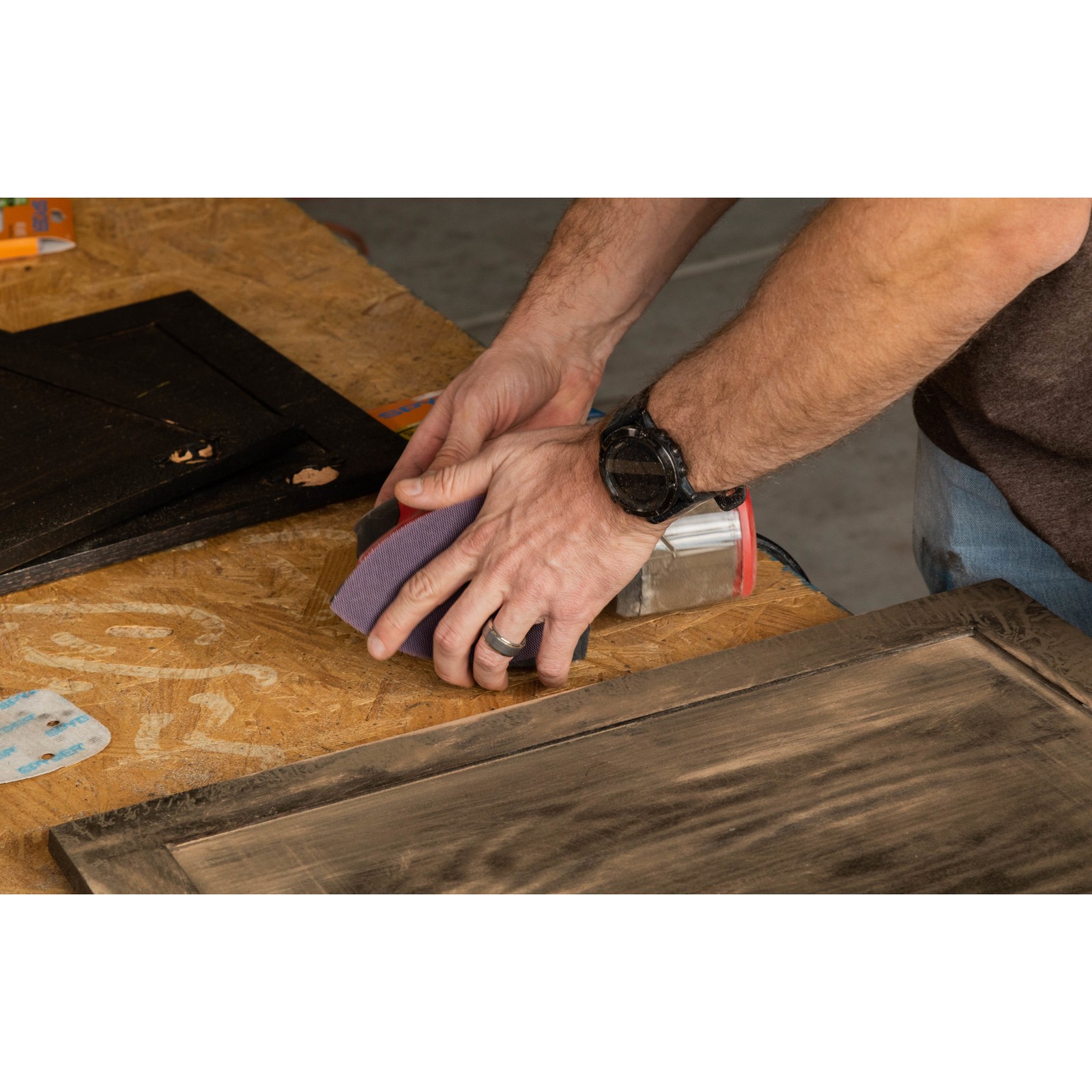 Spyder 3-7/8 in. x 5-1/2 in. 220 Grit Ceramic Net Sanding Sheets 5-Pack 500078