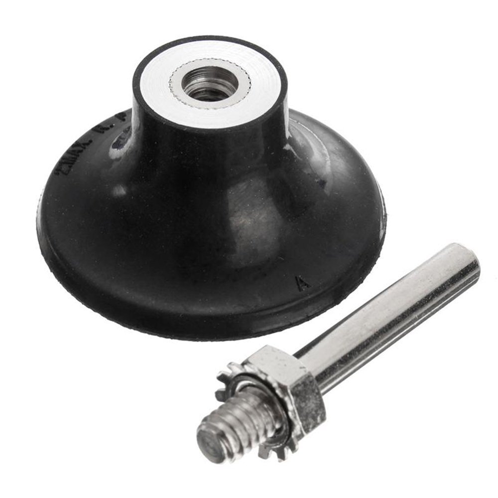 2PCS 2″ Sanding Disc Pad Holder 1/4″ Shank Roll Lock for Die Grinder Drill